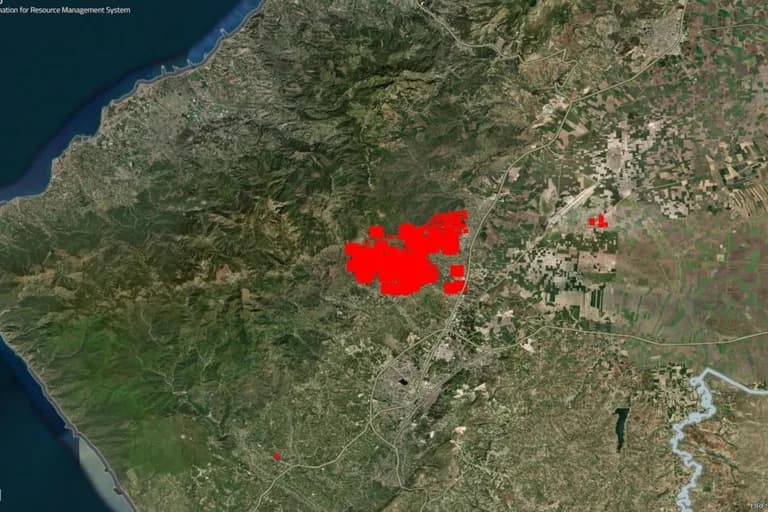 Hatay orman yangını yazısının kapak görseli